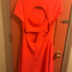 XL CORAL DRESS